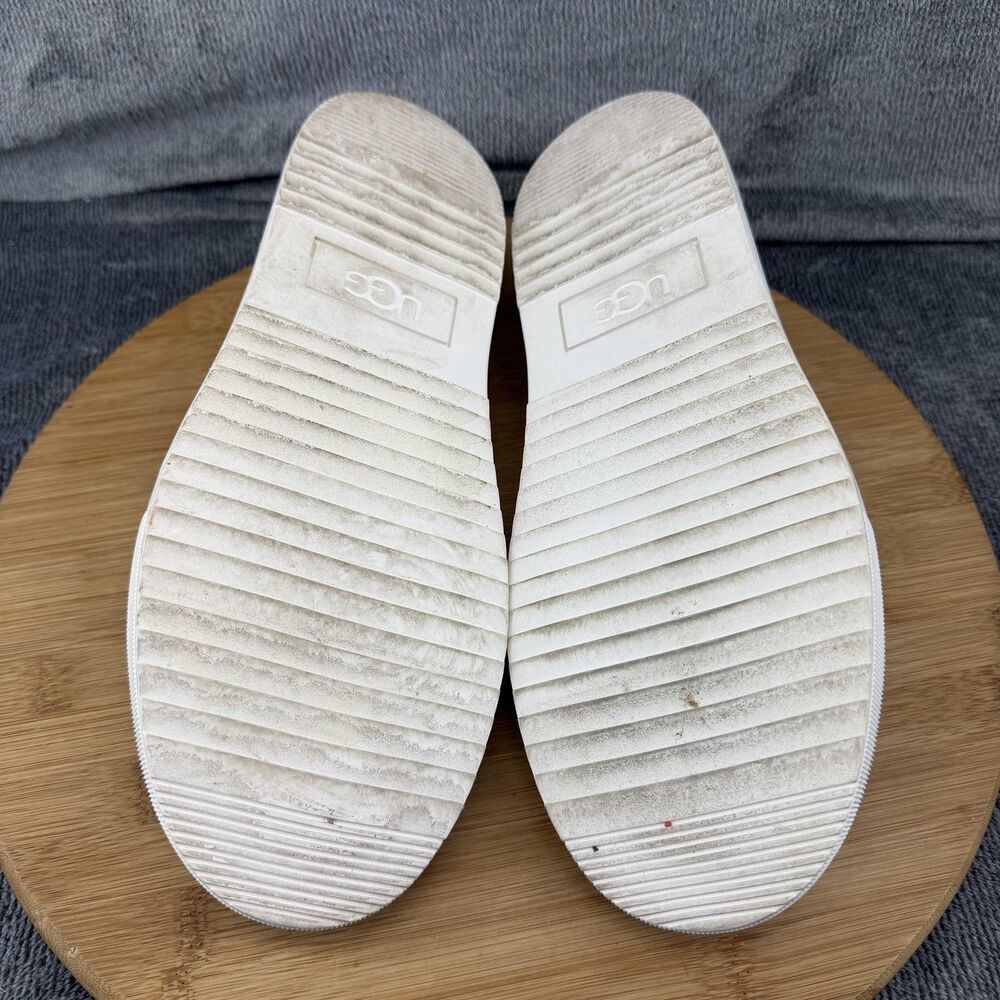 UGG White and Tan Sneakers - Picture 8 of 11